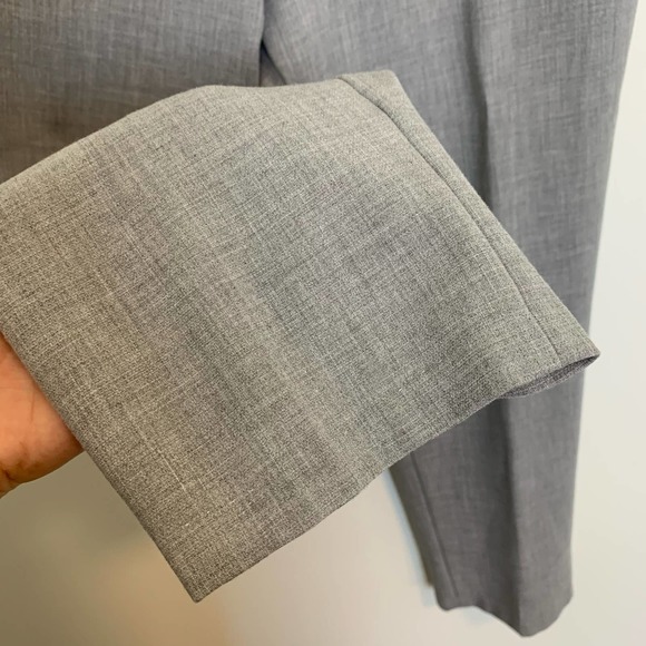 Talbots Womens Dress Pants Size 12P Signature Light Gray Pockets J01804 - Picture 5 of 15